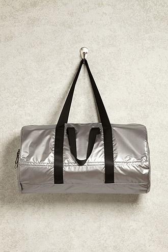 Forever21 Active Metallic Duffle Bag