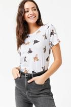 Forever21 Kitten Graphic Tee