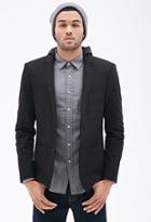 Forever21 Detachable Hood Blazer