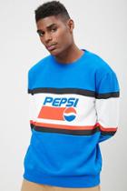 Forever21 Pepsi Logo Colorblock Sweatshirt