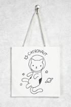 Forever21 Catronaut Graphic Tote Bag
