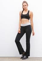 Forever21 Colorblocked Yoga Fit & Flare Pants