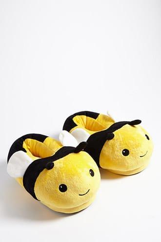 Forever21 Plush Bee Indoor Slippers