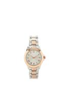Forever21 Rose Gold & Silver Roman Numeral Analog Watch