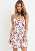 Forever21 Cutout Floral Cami Dress