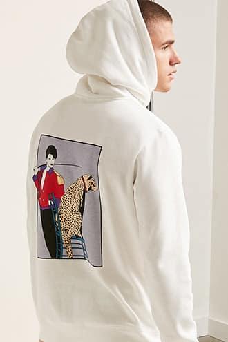 Forever21 Patrick Nagel Graphic Hoodie