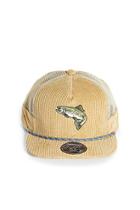 Forever21 Women's  Official Corduroy Mesh Snapback
