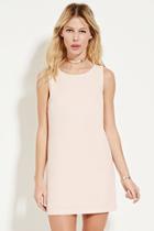 Forever21 Women's  Light Pink Crepe Shift Dress