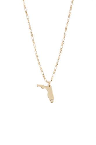 Forever21 Florida Pendant Necklace