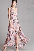 Forever21 Floral Side-slit Maxi Dress