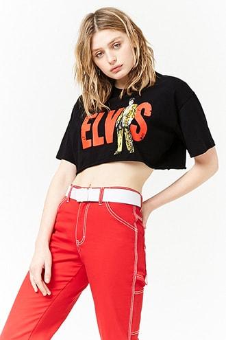 Forever21 Elvis Graphic Tee
