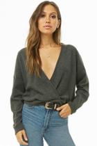 Forever21 Brushed Surplice Top
