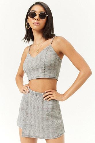 Forever21 Glen Plaid Skort