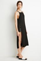 Forever21 High-slit Longline Halter Tank