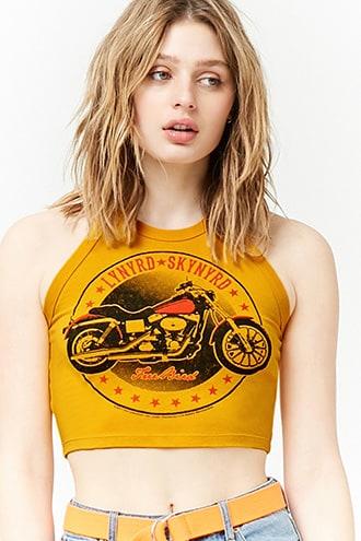 Forever21 Lynyrd Skynyrd Graphic Tank Top