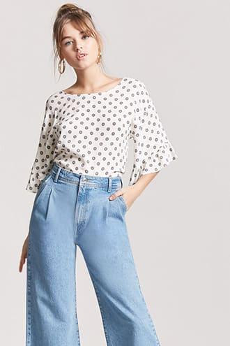Forever21 Medallion Print Top