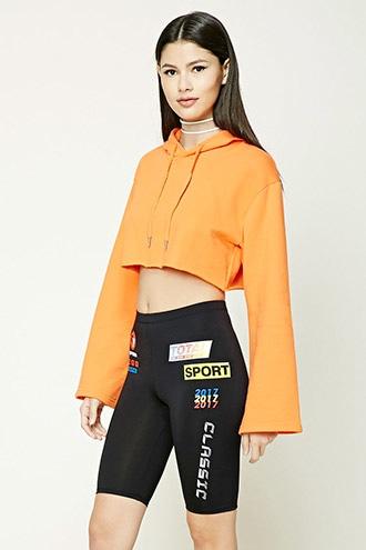 Forever21 Sport Graphic Bermuda Shorts