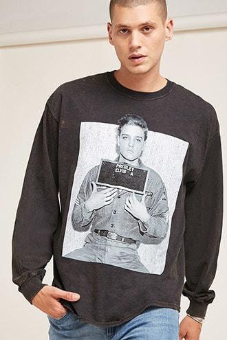 Forever21 Elvis Presley Graphic Tee