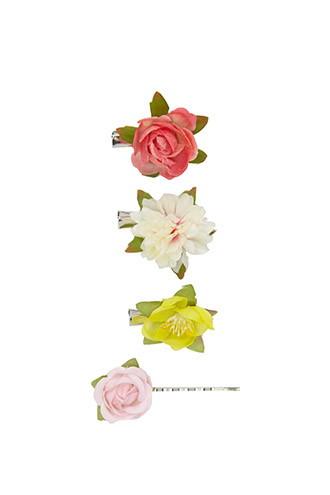 Forever21 Flower Hair Clip Set