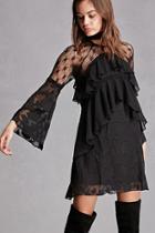 Forever21 Flounce Lace Dress