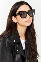 Forever21 Square Cateye Plastic Sunglasses