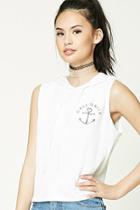 Forever21 California Hooded Graphic Top