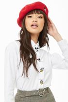 Forever21 Mickey Mouse Patch Shirt