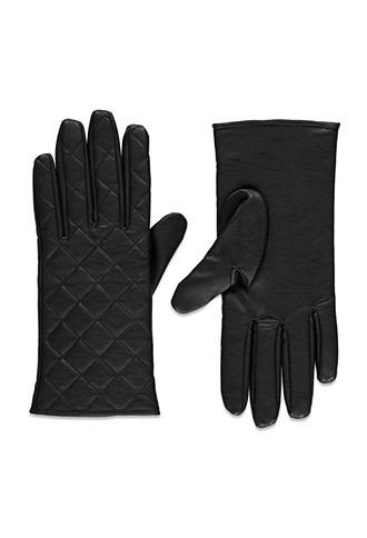 Forever21 Quilted Faux Leather Gloves