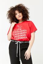 Forever21 Plus Size Snoopy California Graphic Tee