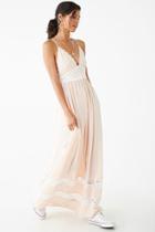 Forever21 Lace-trim Cami Maxi Dress