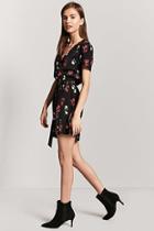 Forever21 Button-front Floral Dress