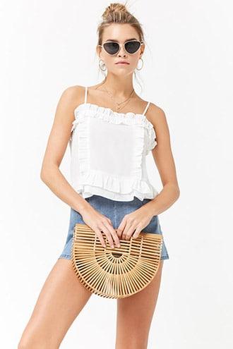 Forever21 Ruffle Cami Top