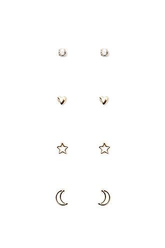 Forever21 Moon & Star Earring Set
