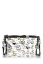 Forever21 Cats And Wifi Makeup Bag
