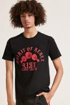 Forever21 Spirit Of Rebel Graphic Tee