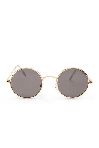 Forever21 Premium Round Metal Sunglasses