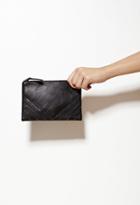 Forever21 Collina By Collina Strada Ricco Duo Leather Clutch