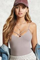 Forever21 Caged Cami Bodysuit