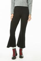 Forever21 Brushed Ribbed Knit Flare Pants