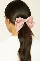 Forever21 Dusty Pink Bow Hair Barrette