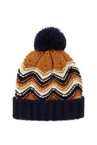 Forever21 Multicolored Pom Pom Beanie