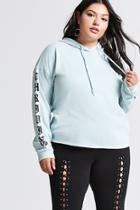 Forever21 Plus Size Thriving Hoodie