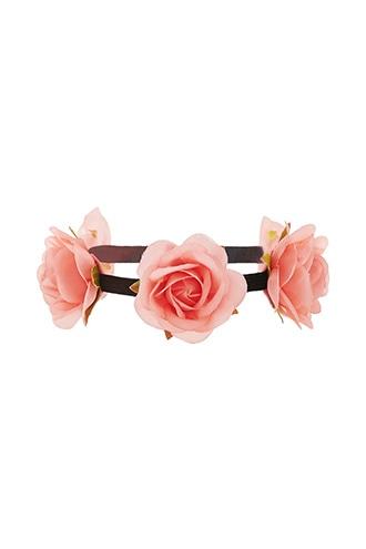 Forever21 Rose Embellished Hair Tie