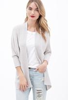 Forever21 Contemporary Longline Batwing Cardigan