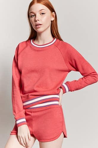 Forever21 Fleece Knit Pullover