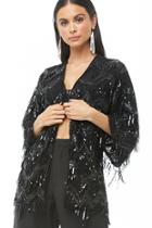 Forever21 Sequin Fringe Jacket