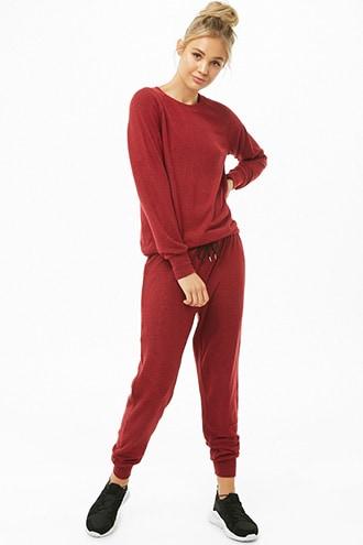 Forever21 Active Brushed Knit Joggers