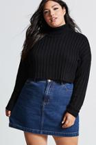 Forever21 Plus Size Cropped Turtleneck