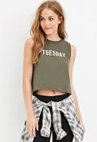 Forever21 Tuesday Muscle Tee