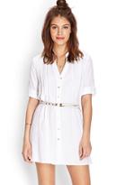 Forever21 Button Front Shirt Dress